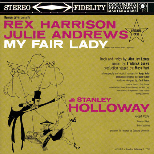 the album cover for Cast Recordings - My Fair Lady (1956) / London Cast