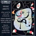 the album cover for Irvine Arditti - Works for Violin & Orchestra