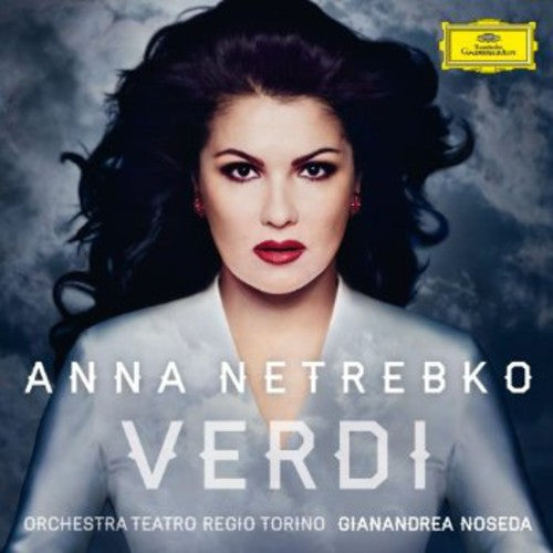 the album cover for Anna Netrebko - Verdi