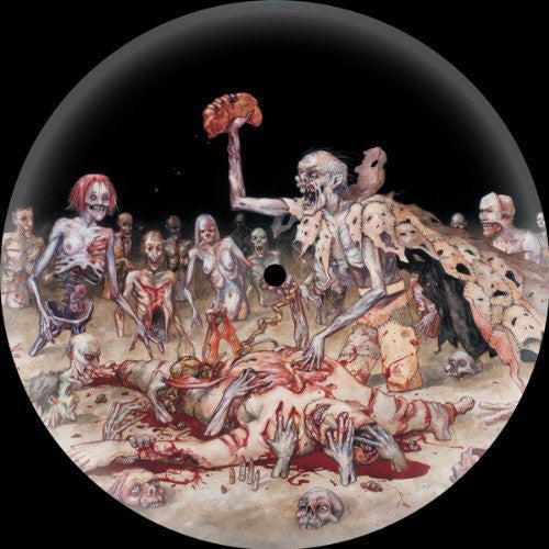 the album cover for Cannibal Corpse - Gore Obsessed
