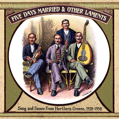 the album cover for Five Days Married & Other Laments Song & Dance - Five Days Married & Other Laments: Song / Various