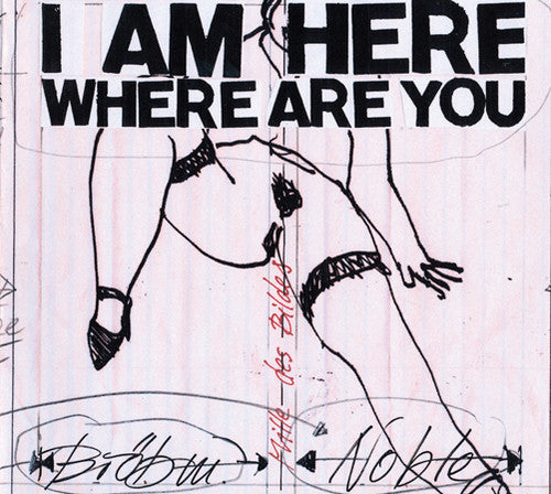the album cover for Brotzmann/Steve Peter Noble - Am Here Where Are You