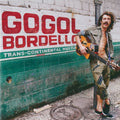 the album cover for Gogol Bordello - Trans-Continental Hustle