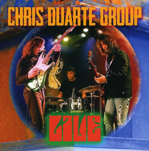 the album cover for Chris Duarte Group - Live