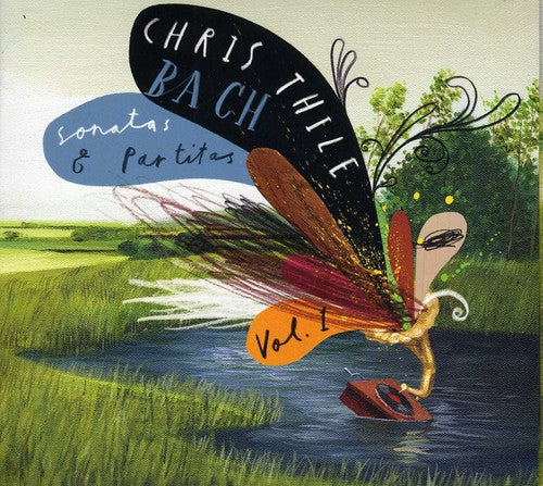 the album cover for Chris Thile - Bach: Sonatas & Partitas 1