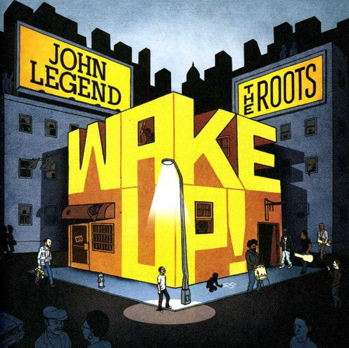 the album cover for John Legend & The Roots - Wake Up!