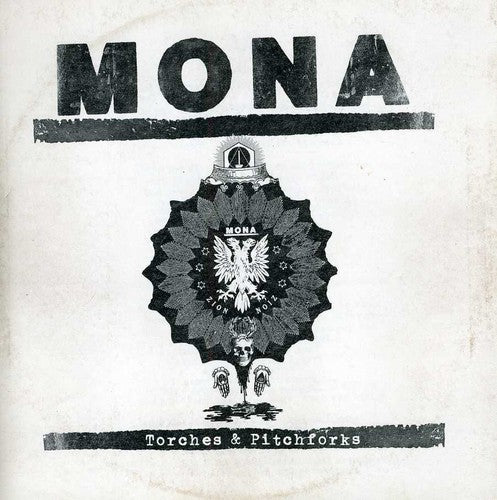 the album cover for Mona - Torches and Pitchforks