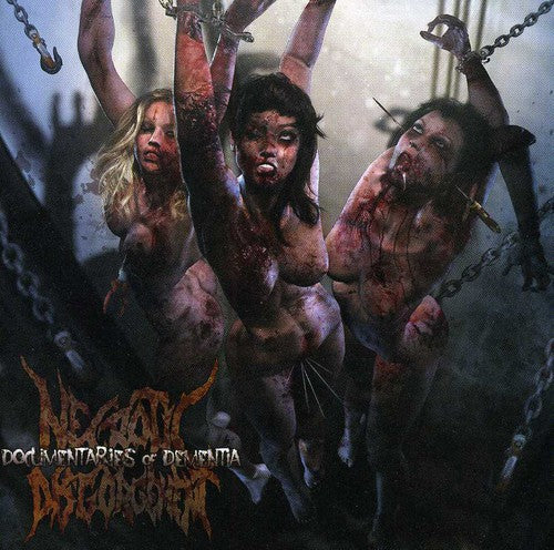 the album cover for Necrotic Disgorgement - Documentaries of Dementia