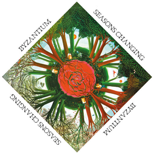 the album cover for Byzantium - Seasons Changing