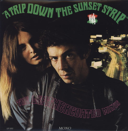 the album cover for Leathercoated The Minds - Trip Down the Sunset Strip