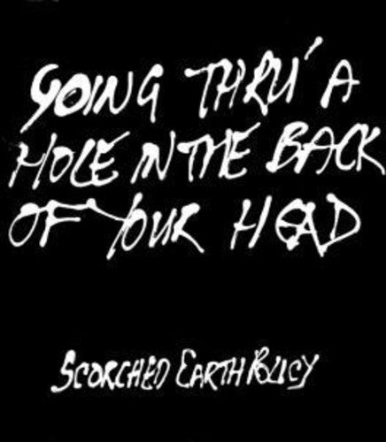 the album cover for Scorched Earth Policy - Going Thru' A Hole In The Back Of Your Head