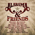 the album cover for Alabama - Alabama and Friends