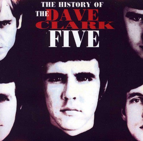 the album cover for The Dave Clark Five - History of