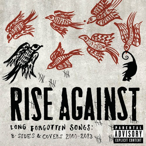 the album cover for Rise Against - Long Forgotten Songs: B-Sides & Covers 2000-2013