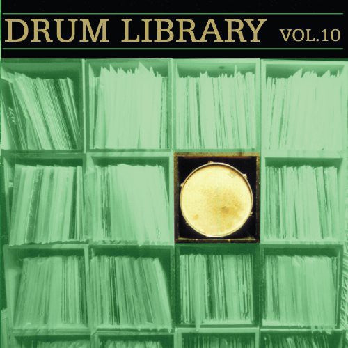 the album cover for Paul Nice - Drum Library, Vol. 10