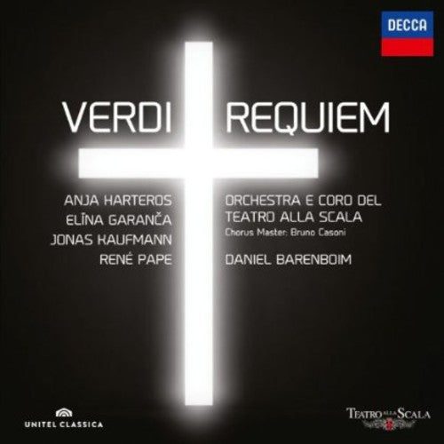 the album cover for Anja Harteros - Verdi: Requiem