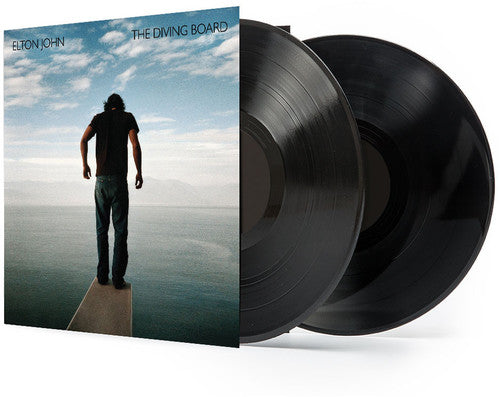 the album cover for Elton John - The Diving Board [2LP]
