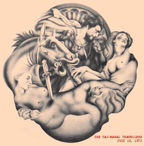 the album cover for Taj Mahal Travellers - July 15 1972
