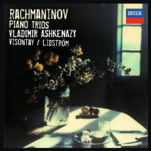 the album cover for VLADIMIR ASHKENAZY - Piano Trios