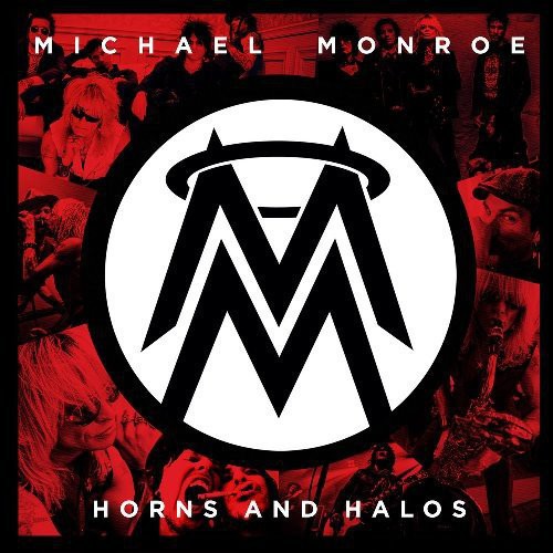 the album cover for Michael Monroe - Horns and Halos