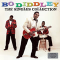 the album cover for Bo Diddley - Singles Collection [Import]