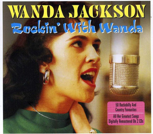 the album cover for Wanda Jackson - Rockin' With Wanda [Import]