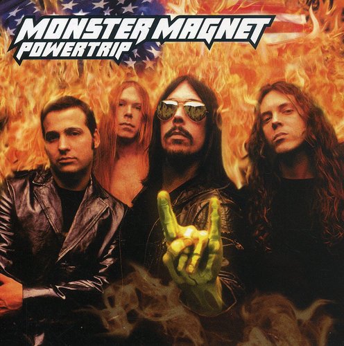the album cover for Monster Magnet - Powertrip