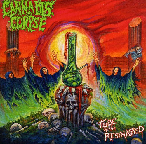 the album cover for Cannabis Corpse - Tube of the Resinated
