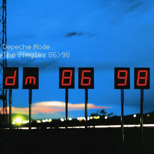 the album cover for Depeche Mode - Singles 86-98 [Import]