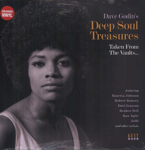 the album cover for Dave Godins Deep Soul Treasures Taken From The Va - Dave Godin's Deep Soul Treasures Taken From The Va [Import]