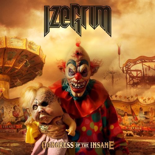 the album cover for Izegrim - Congress of the Insane
