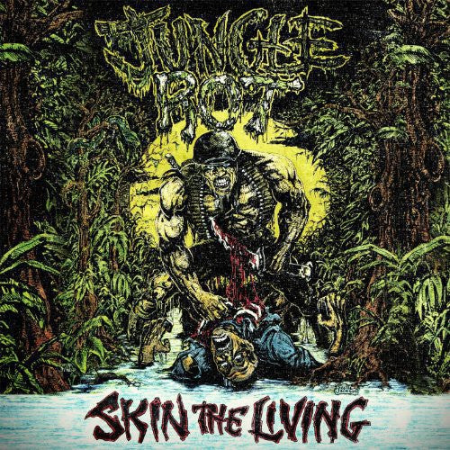 the album cover for Jungle Rot - Skin the Living