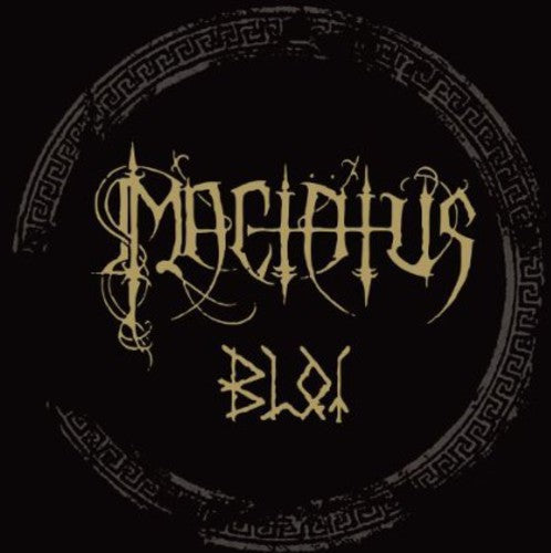 the album cover for Mactatus - Blot