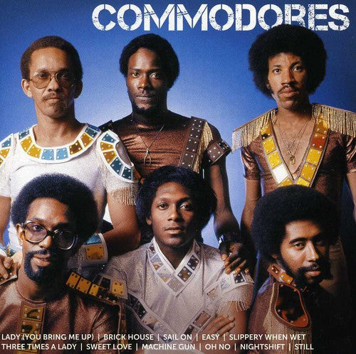 the album cover for Commodores - Icon