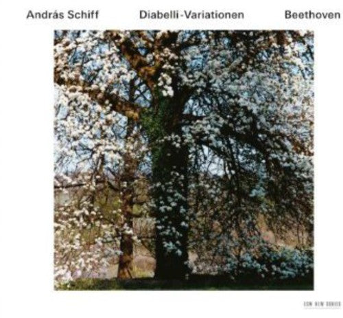 the album cover for Beethoven / Andras Schiff - Diabelli Variations
