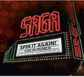 the album cover for Saga - Spin It Again - Live in Munich