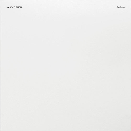the album cover for Harold Budd - Perhaps