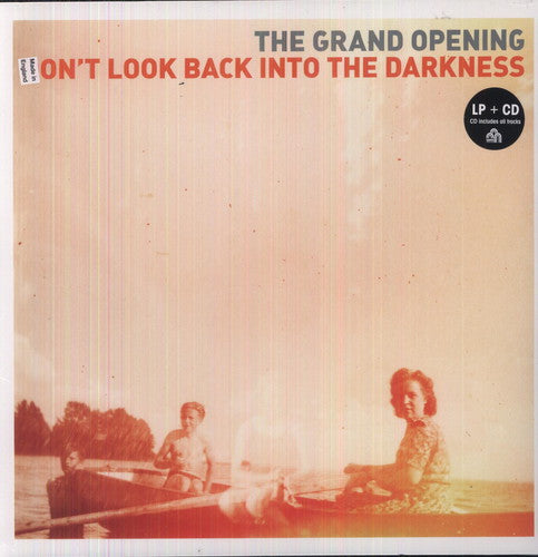the album cover for Grand Opening - Dont Look Back Into the Darkness