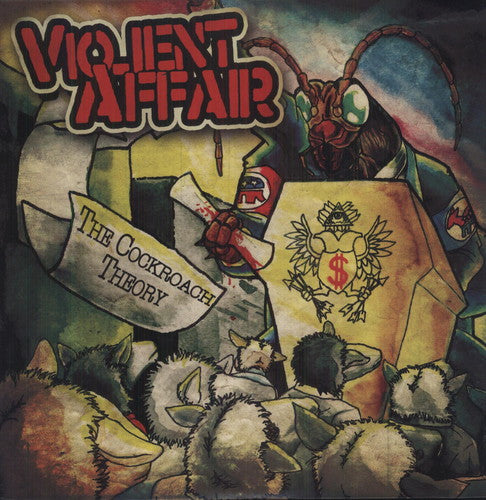 the album cover for Violent Affair - Cockroach Theory