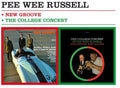 the album cover for Pee Wee Russell - New Groove + The College Concert 1966 [Import]