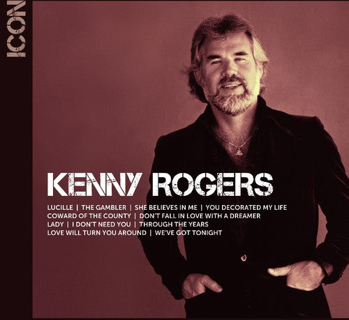 the album cover for Kenny Rogers - Icon