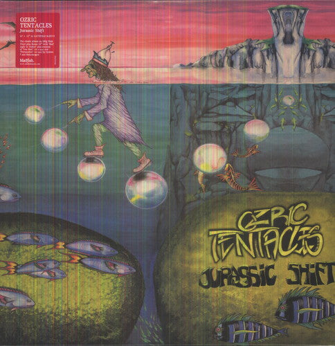 the album cover for Ozric Tentacles - Jurassic Shift