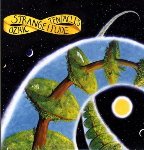 the album cover for Ozric Tentacles - Strangitude