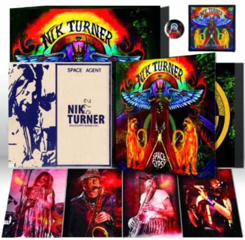 the album cover for Nik Turner - Space Gypsy [Deluxe Box Edition]