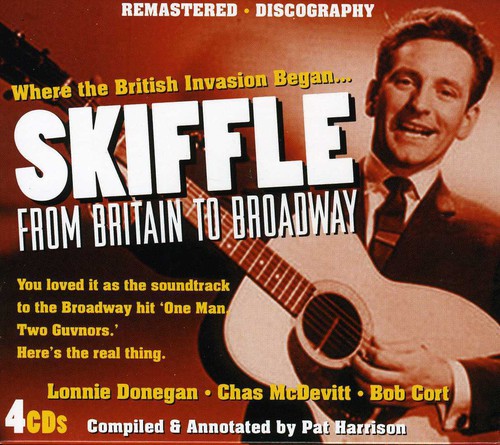 the album cover for Skiffle-Where The British Invasion Began - Skiffle: From Britain to Broadway / Various