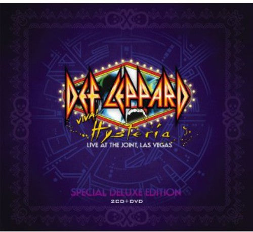 the album cover for Def Leppard - Viva! Hysteria [Deluxe]