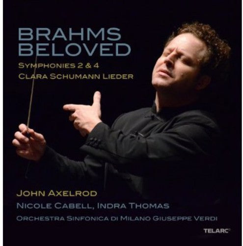 the album cover for John Axelrod - Brahms Beloved (Bril)