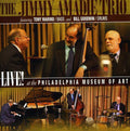 the album cover for The Jimmy Amadie Trio - Live at Philadelphia Museum of Art