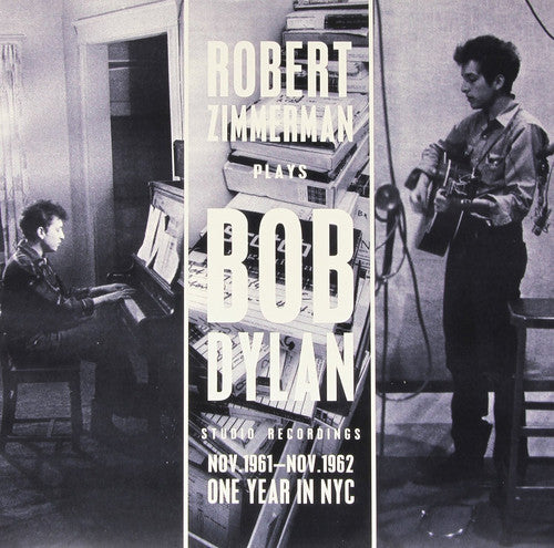 the album cover for Bob Dylan - Robert Zimmerman Plays Bob Dylan