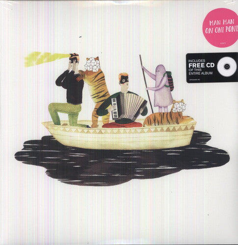 the album cover for Man Man - On Oni Pond [Vinyl]